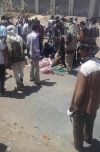 (بالصور)..انفجار عبوة ناسفة في موكب قائد اللواء 33بالضالع